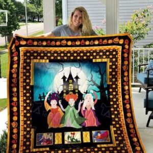 Halloween Quilt Blanket 01326  Quilt